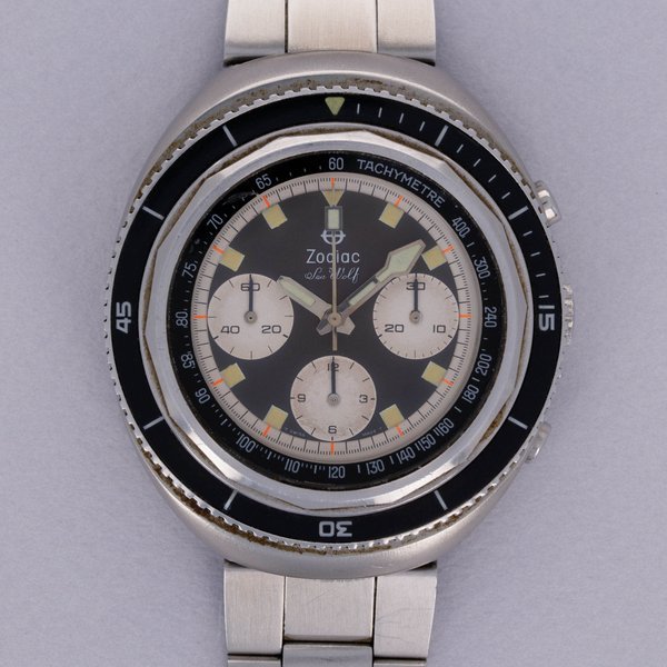 Zodiac Zodiac Super Sea Wolf Chronograph 872-843 Box and Papers · 872-843