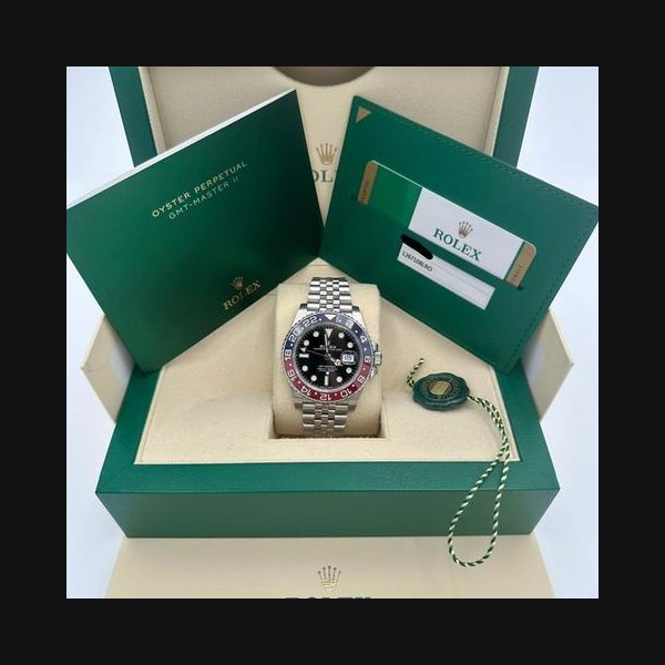 Rolex Rolex GMT-Master IIDiscontinued “Pepsi” Complete Set WT Very Good Condition
