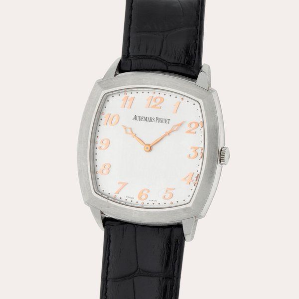 Audemars Piguet Tradition, Reference 15160PT.00.A092CR.01 | A platinum wristwatch | Circa 2013 · 15160PT.00.A092CR.01