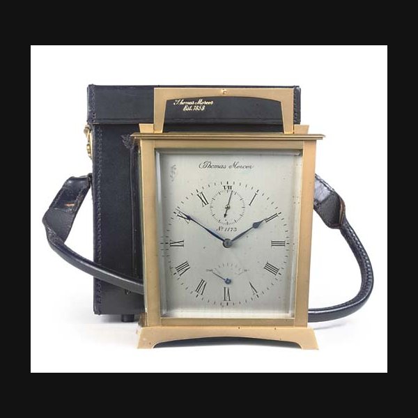  An English gilt-brass chronometer carriage timepiece, circa 1973, Price & Market Data