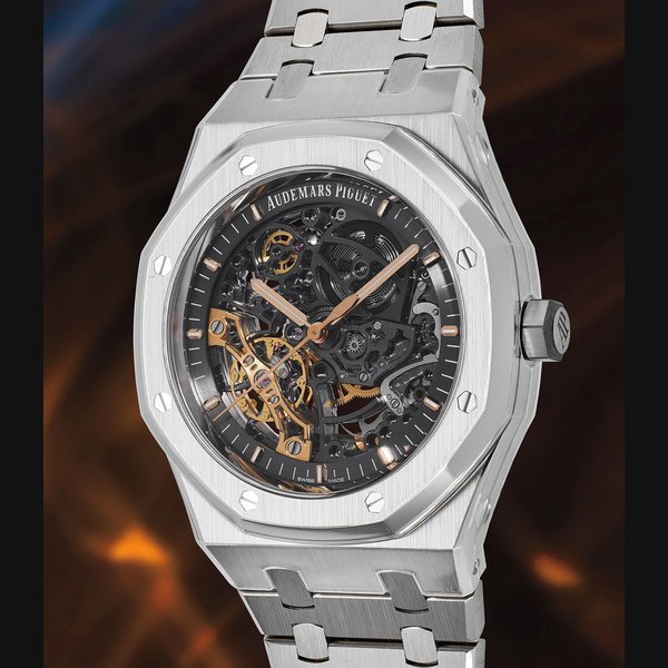 Audemars Piguet Audemars Piguet Ref. 15407ST.00.1220ST.01 Royal Oak Double Balance Wheel Openwork