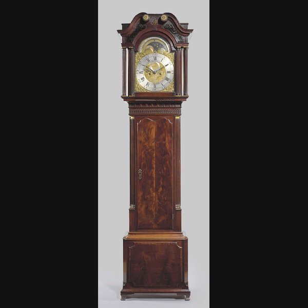 A George III mahogany longcase clock WILLIAM HOLLIWELL, LIVERPOOL. CIRCA 1770