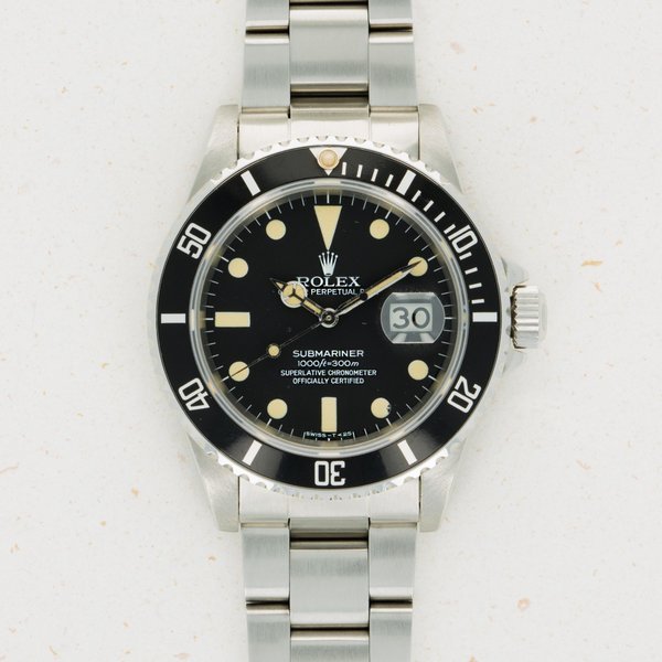 Rolex Rolex Submariner 16800 Matte Dial Box and Papers · 16800