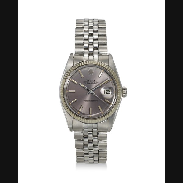 ROLEX, REF. 1601, DATEJUST, A FINE STEEL AND 18K WHITE GOLD WRISTWATCH WITH DATE