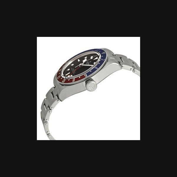 Tudor TudorBlack Bay Automatic Black Dial Men's GMT Pepsi Bezel Watch 79830RB-0001