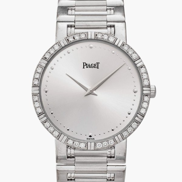 Piaget Reference 84024 NK81 Dancer | A white gold and diamond-set bracelet watch, Circa 1990