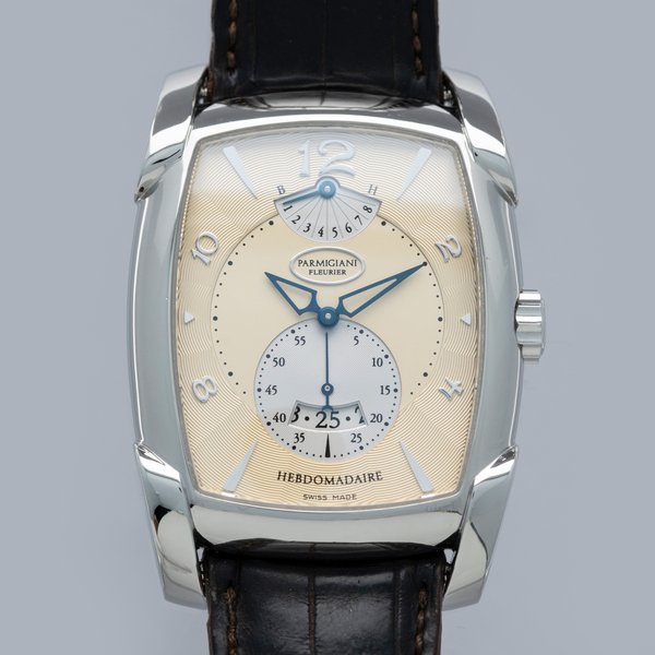 Parmigiani Fleurier	Kalpa XL Hebdomadaire 8-Days Stainless Steel Ref. PF003333.01