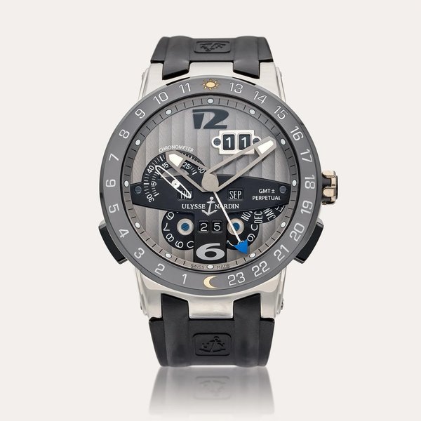Ulysse Nardin Ulysse Nardin
Reference 329-00 El Toro | A limited edition platinum and ceramic automatic perpetual calendar dual time zone wristwatch, Circa 2013 · 329-00
