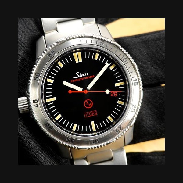 Sinn Sinn UX41 mm EZM2 3H HYDRO EZM 2 403.020 Quarz Tritium Einsatzzeitmesser UX REVISION 06/2026 FULL
