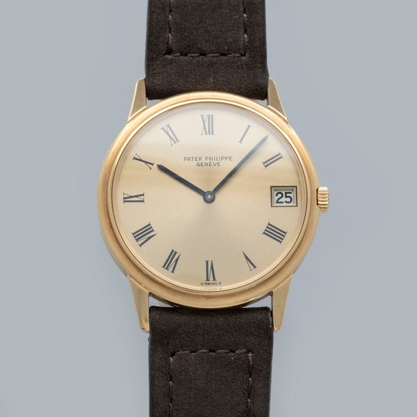 Patek Philippe Patek Philippe Calatrava 3593J Champagne Roman Dial 18k YG