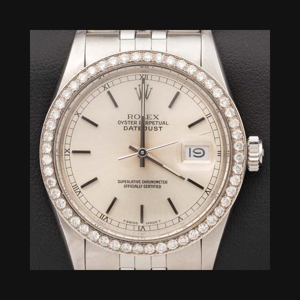 Rolex Datejust36 16014 1ct Diamond Bezel Appraisal