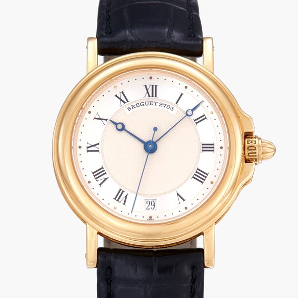Breguet Marine, Reference 8400 | A yellow gold wristwatch with date | Circa 1995