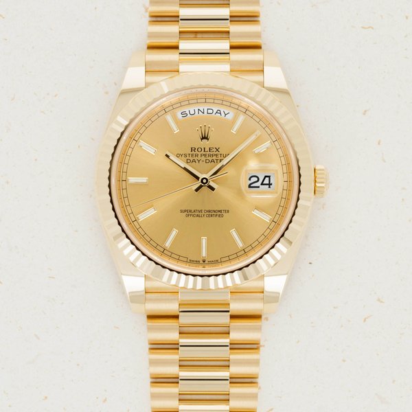 Rolex Rolex Oyster Perpetual Day-Date 40mm 228238 Box & Papers · 228238