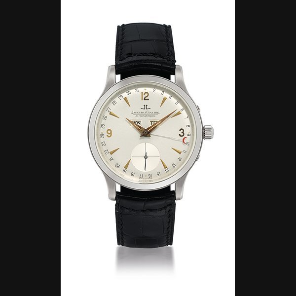 Jaeger-Lecoultre JAEGER-LECOULTRE, MASTER PLATINUM AUTOMATIC TRIPLE CALENDAR WRISTWATCH, LIMITED EDITION OF 35 NO., 140.6.87, CIRCA 2005