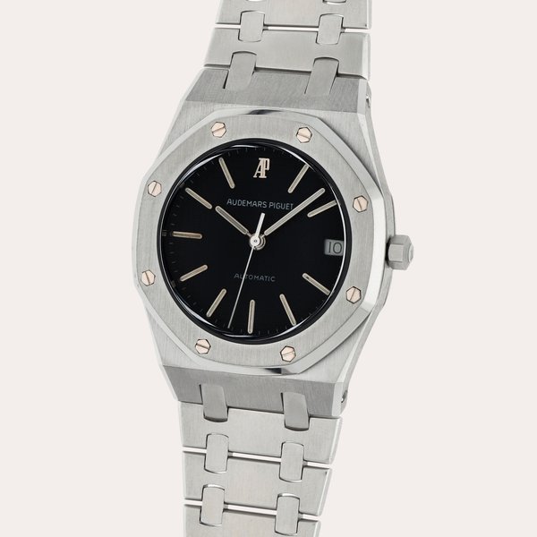 Audemars Piguet Royal Oak, Reference 4100ST | A stainless steel wristwatch with date and bracelet | Circa 1979 · 4100ST