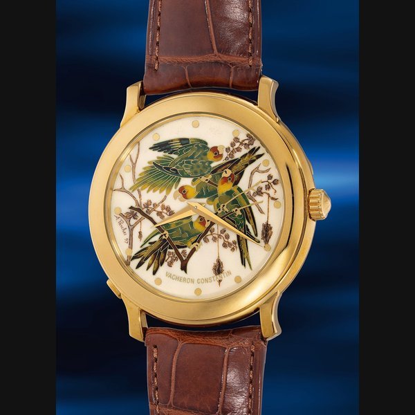 THE CONNOISSEUR Vacheron THE CONNOISSEUR Vacheron Constantin Ref. 43060/1 Audubon Birds of America - Carolina Parrot