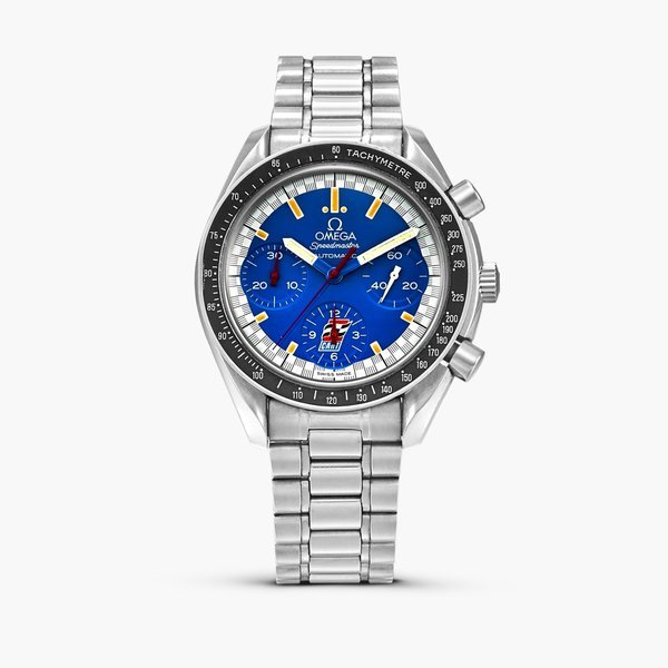 Omega Speedmaster Reduced Michael Schumacher Racing “Cart”, Reference 3810.80.00 | A special edition stainless steel chronograph wristwatch with bracelet, Circa 1999