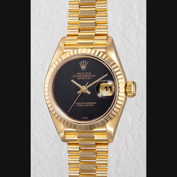 Rolex Ref. 69178, inside caseback stamped 69000A Datejust