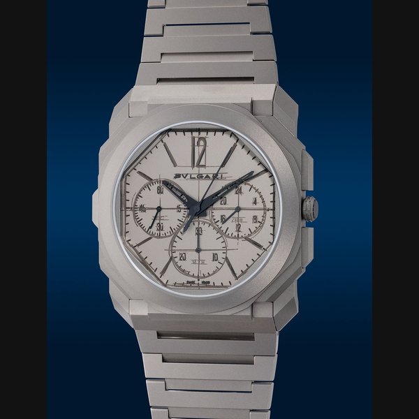 Bulgari Ref. 103673 Octo Finissimo Chronograph GMT 10th Anniversary Design Edition