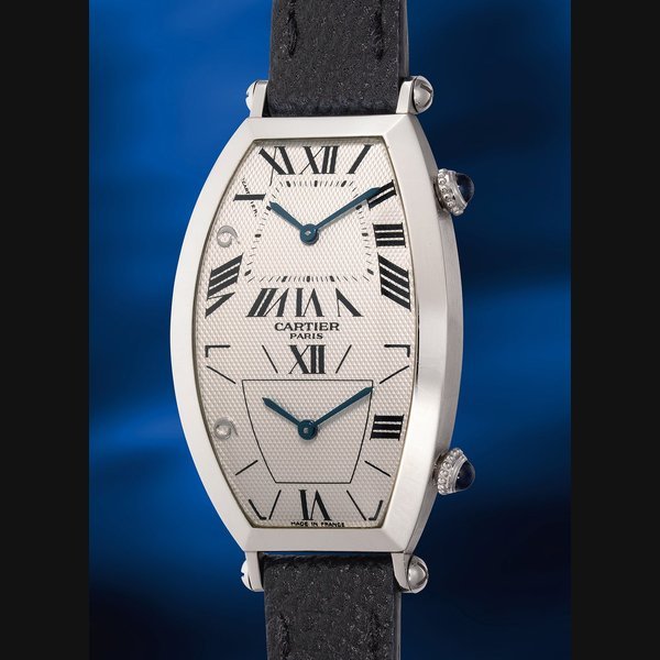 Cartier Cartier Ref. 2487 Tonneau Double Fuseau “Macau Handover” · 2487