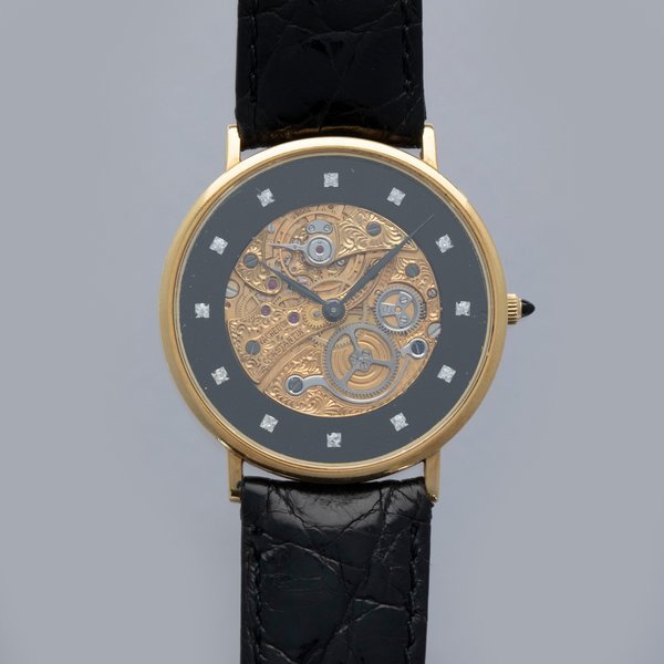 Vacheron Constantin Vacheron Constantin Patrimony Skeletonized Onyx Diamond Dial 18k YG