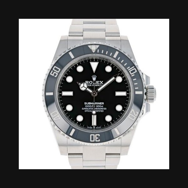 Rolex Submariner (No Date)NEW 2026 JULY 124060 Black Steel 41 mm