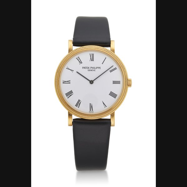 PATEK PHILIPPE, YELLOW GOLD CALATRAVA, REF. 5117J
