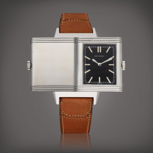Jaeger-LeCoultre Reference 277.8.62 Reverso | A stainless steel rectangular wristwatch, Circa 2011 · 277.8.62