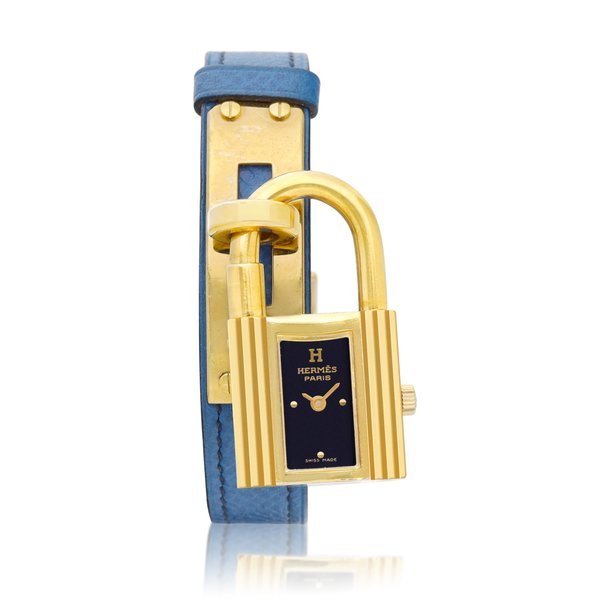 Hermès Kelly | A gold plated wristwatch, Circa 2000 | 愛馬仕 | Kelly | 鍍金腕錶，約2000年製