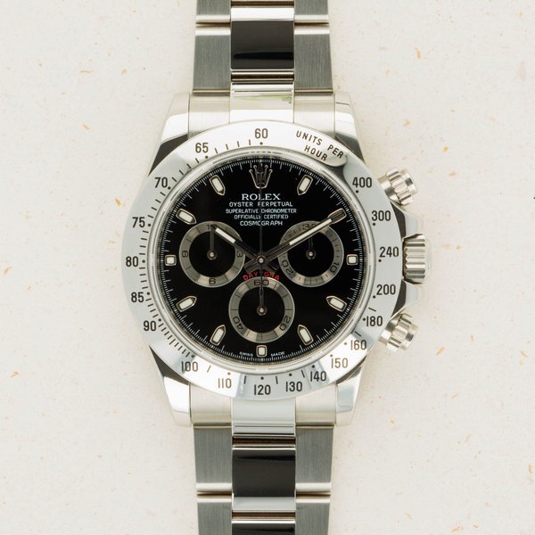 Rolex Rolex Cosmograph Daytona 116520 Black Dial NOS with Guarantee