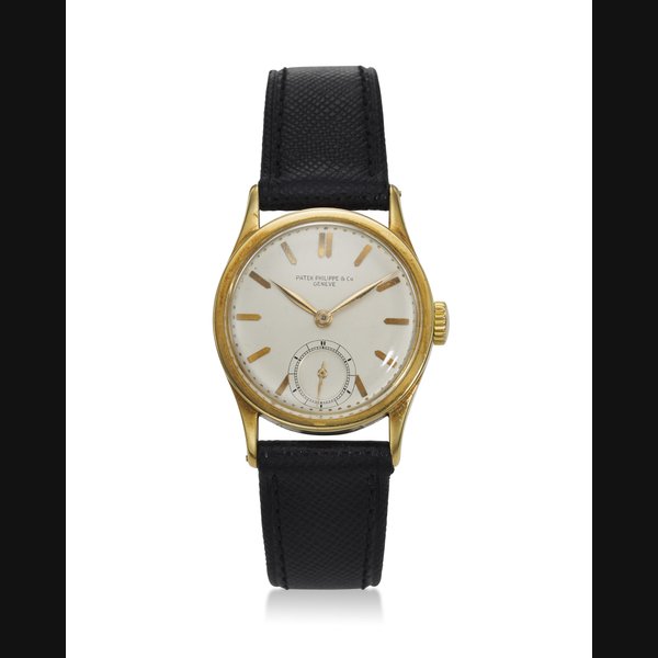 PATEK PHILIPPE, REF. 96, CALATRAVA, A FINE 18K YELLOW GOLD WRISTWATCH WITH SUBSIDIARY SECONDS