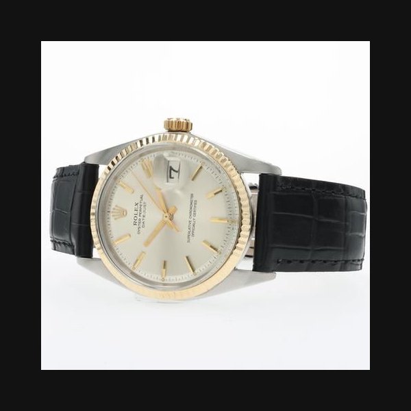 Rolex Datejust36 Silver Dial 18K Yellow Gold and Stainless Steel 1601