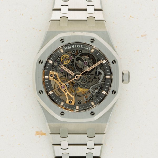 Audemars Piguet Audemars Piguet Royal Oak Double Balance Wheel Openworked 15407ST.OO.1220ST.01