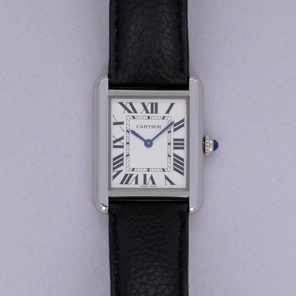 Cartier Cartier Tank Solo WSTA0030 Quartz Stainless Steel