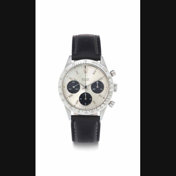 Rolex Rolex. A Fine and Rare Stainless Steel Chronograph Wristwatch SIGNED ROLEX, COSMOGRAPH, REF. 6239, CASE NO. 1'090'438, CIRCA 1964 · 6239