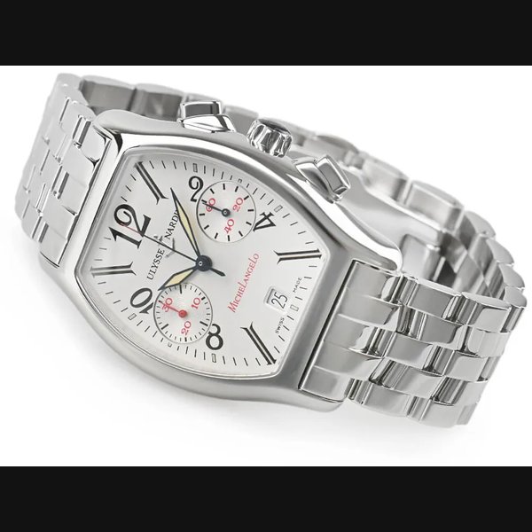 ULYSSE NARDIN Michelangelo Chronograph 563-427 Men's SS Automatic Wristwatch