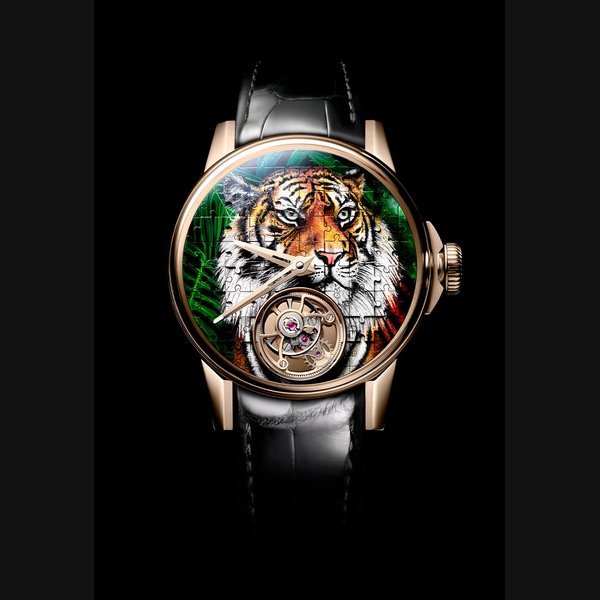 Louis Moinet Tourbillon Puzzle Tiger LM-135.50.TI