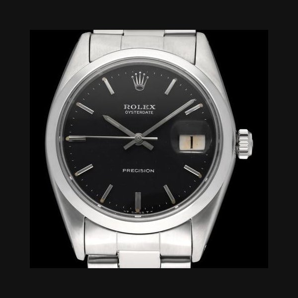 Rolex Rolex Oysterdate PrecisionOyster Date Precision 6694 / Black Dial / Oyster Bracelet / 34mm / 1967