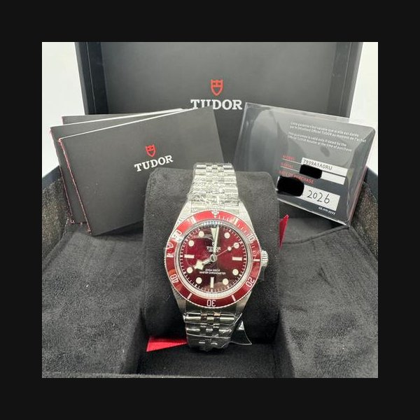 Tudor Black Bay2026 NEVER WORN M7939A1A0RU-0001 Black Bay 58 39mm BURGUNDY dial Complete Set