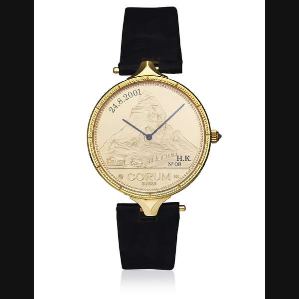 CORUM COIN WRISTWATCH, SPECIAL EDITION FOR SCHINDLER