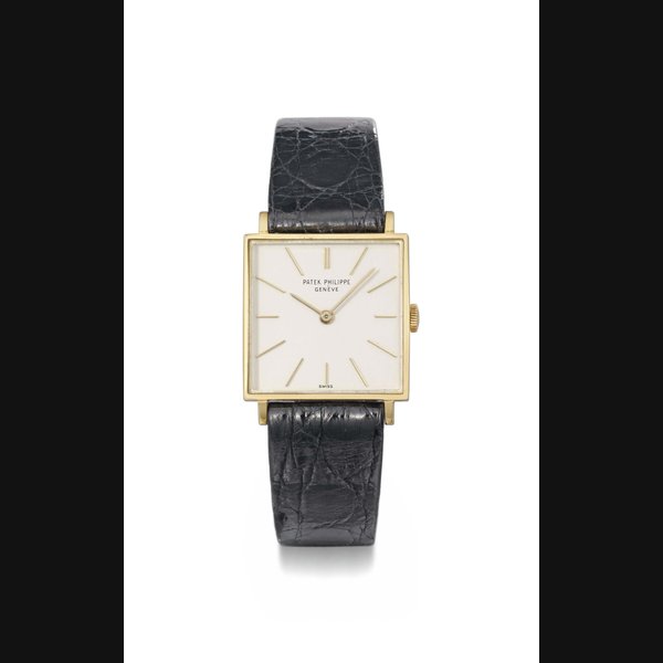 Patek Philippe Patek Philippe. An 18K gold square wristwatch SIGNED PATEK PHILIPPE, GENÈVE, REF. 3430, MOVEMENT NO. 1'143'431, CASE NO. 2'646'826, MANUFACTURED IN 1967, Price & Market Data