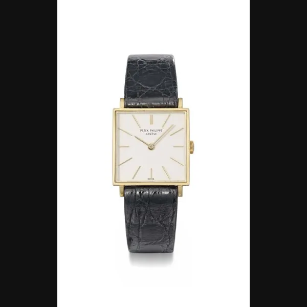Patek Philippe. An 18K gold square wristwatch SIGNED PATEK PHILIPPE, GENÈVE, REF. 3430, MOVEMENT NO. 1'143'431, CASE NO. 2'646'826, MANUFACTURED IN 1967