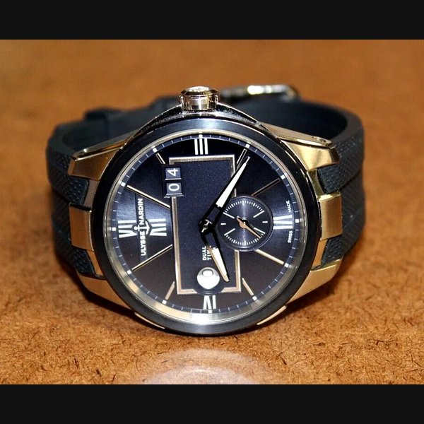 Ulysse Nardin Blast Dual Time SS Men's Blue Dial Automatic Watch 243-20 [114WEI]