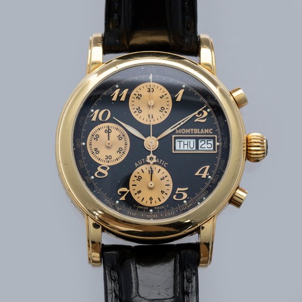 Montblanc Meisterstuck Automatic Chronograph 7000 18k YG