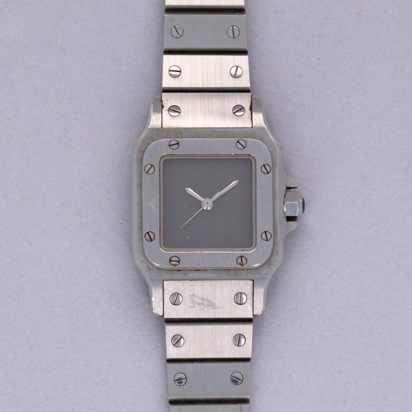 Cartier Cartier Santos Carree Automatique 09011 Ghost Dial Stainless Steel