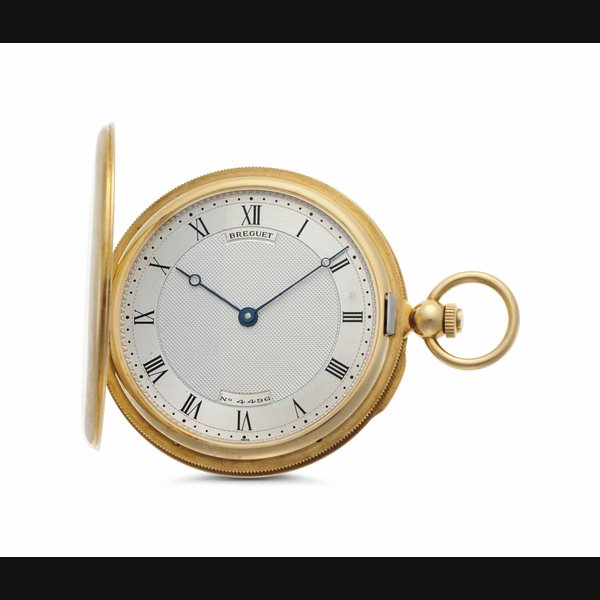 Breguet Breguet. An 18k Gold Hunter Case Keyless Lever Pocket Watch SIGNED BREGUET, NO. 4496, CIRCA 1985, Price & Market Data