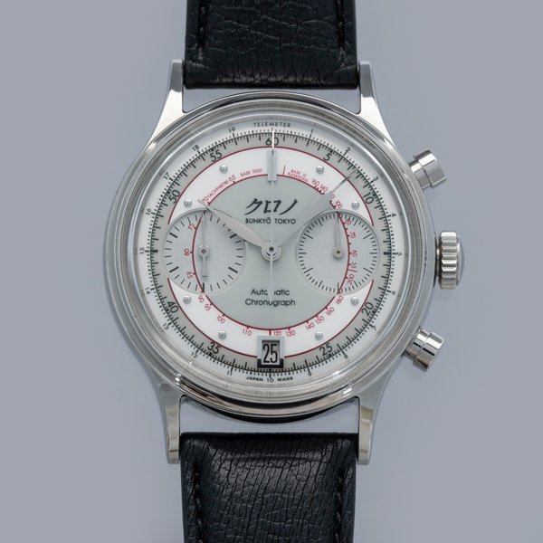 Kurono KURONO TOKYO CHRONOGRAPH II SHIRO · Shiro