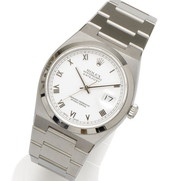Rolex Rolex. A stainless steel quartz calendar bracelet watch Oysterquartz, Ref:17000A, Serial No.P35****, Movement No.012****, Circa 1999 · 17000A