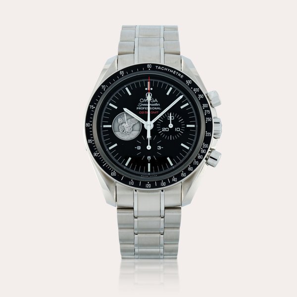 Omega Speedmaster 'Apollo 11 40th Anniversary', Reference 311.30.42.30.01.002 | A limited edition stainless steel chronograph wristwatch with bracelet | Circa 2009