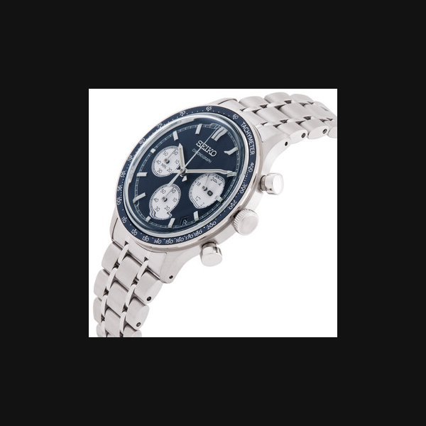 Seiko SeikoChronograph Quartz Blue Dial Men's Watch SSB477P1